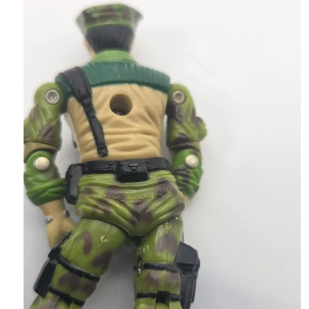 Vintage 1986 Hasbro GI Joe Leatherneck Action Figure ARAH C8 Missing Gear